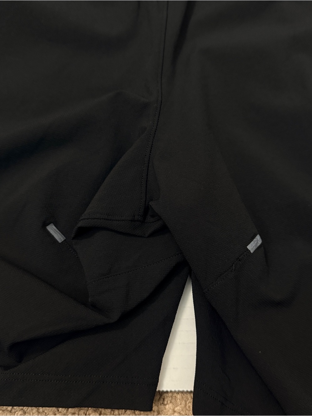 Lululemon Men''s License to Train Black Linerless 7'' Shorts Sz XL Gym Fitness - Picture 9 of 12